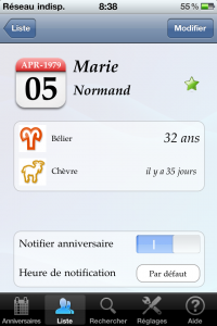 Birth-D… pour ne plus jamais oublier un anniversaire! Birth-D… pour ne plus jamais oublier un anniversaire!