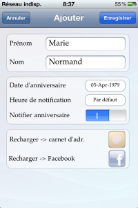 Birth-D… pour ne plus jamais oublier un anniversaire! Birth-D… pour ne plus jamais oublier un anniversaire!