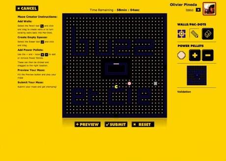 13 pacman microsoft internetexplorer9 03 500x357 Participez au plus grand Pac Man du monde