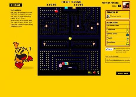 13 pacman microsoft internetexplorer9 02 500x357 Participez au plus grand Pac Man du monde