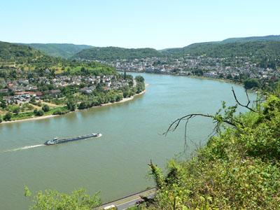 Itinéraire d’une croisière fluviale sur le Rhin