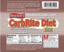 Doctor's CarbRite Diet Bar - Toasted Coconut