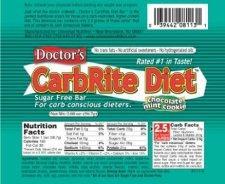 Doctor's CarbRite Diet Bar - Chocolate Mint Cookie