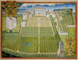 Jardin du Roy pour la culture des plantes médicinales à Paris, 1636