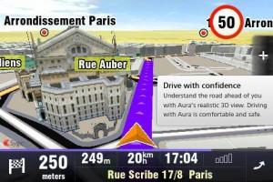 Application GPS : Sygic Aura Drive France 9,99 € seulement sur l’Appstore