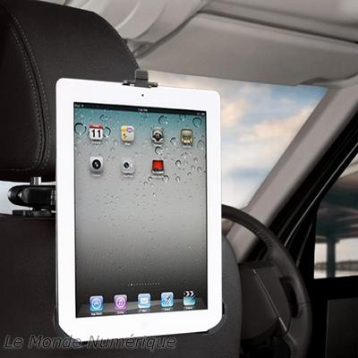 Accrochez votre iPad 2 sur votre appuie-tête