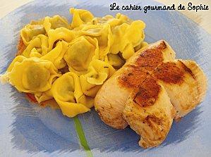 roulade poulet boursin