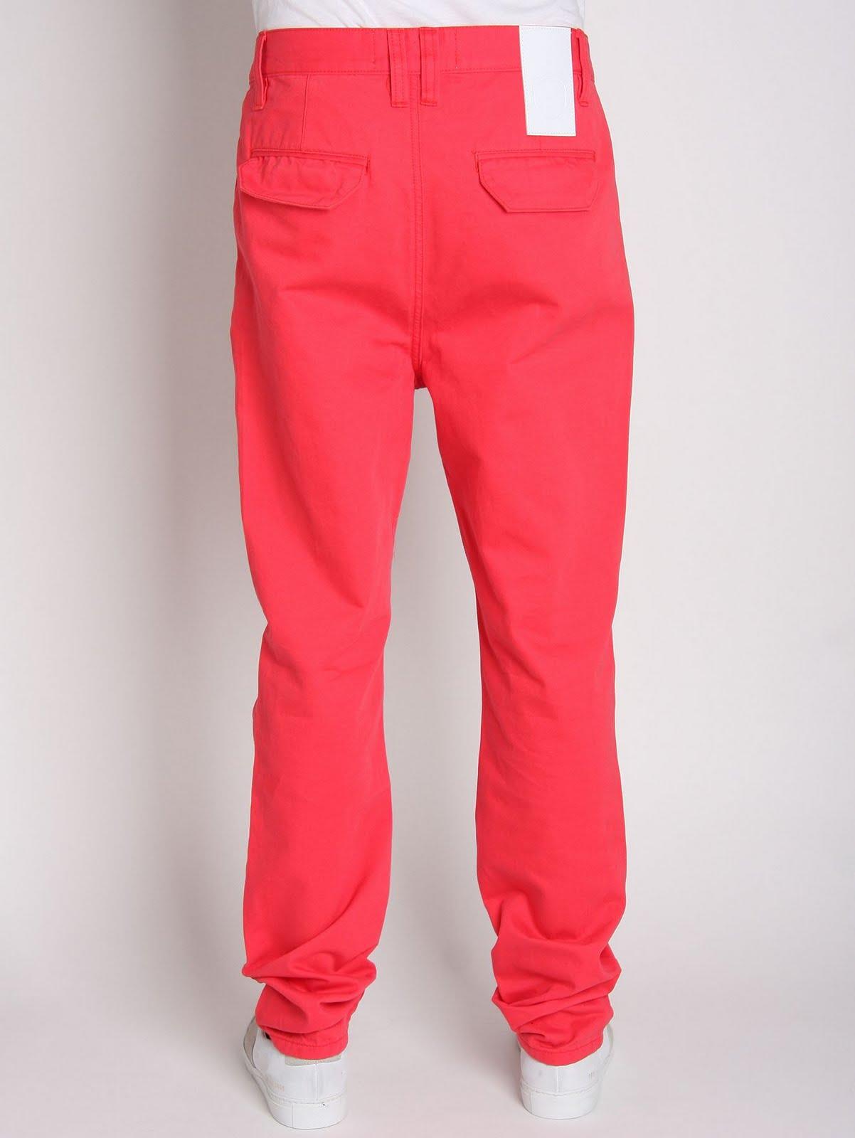 HUMOR DEAN DROP CROTCH COLOURED DENIM JEANS