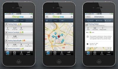A découvrir  -  ChargeMap.com le 1er service communautaire de localisation des points de charge pour les voitures électriques