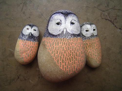 Owl+painted+stones2