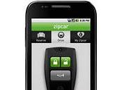 L'application android zipcar
