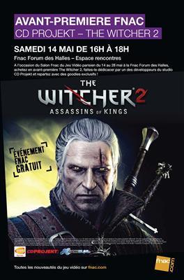Event FNAC The Witcher 2