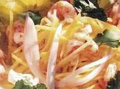 Salade aigre-douce écrevisses
