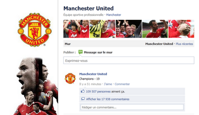 manchester united facebook