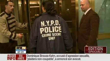DSK arrêté à New-York : Il est suspecté d'agression sexuelle, de tentative de viol et de séquestration