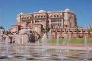 La façade de notre hotel à Dubaï