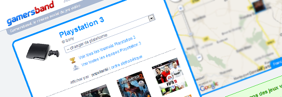 Image de Site du Dimanche #4 : Gamersband – Le réseau social du jeu vidéo