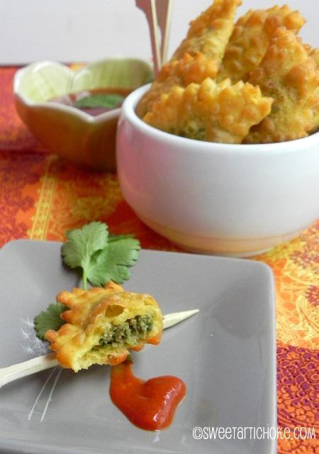 Pudachi Wadi – Coriander Rolls – Indian Cooking Challenge – Bouchées à la coriandre