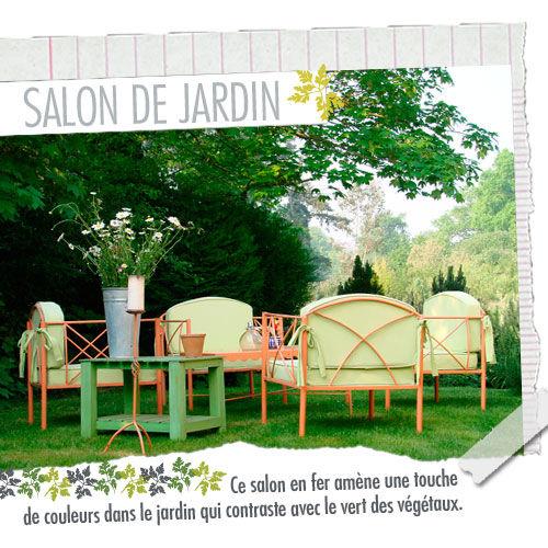 Coin déco au jardin