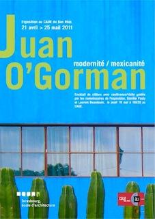 Sur votre agenda : L'exposition architectures mexicaines du 21 au 25 mai 201 au CAUE du Bas-Rhin