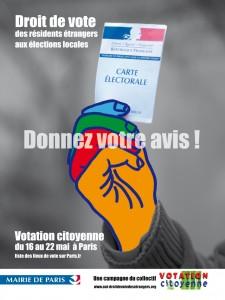 vote des étrangers : 200 lieux à Paris pour dire OUi (ou non).