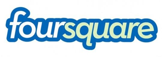foursquare logo 540x191 Près de 10 millions dutilisateurs pour Foursquare