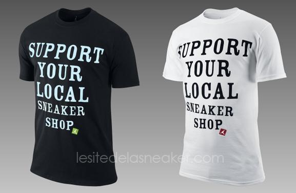 air jordan t shirt support your local sneaker shop 1 Air Jordan T Shirts Support your local sneaker shop disponibles en ligne
