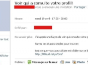 L’arnaque Spamming continuent leur chemin Facebook.