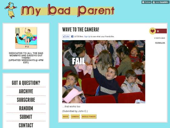 Mybadparent.com : le site des parents décomplexés