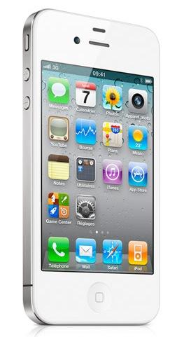 iphone 4 blanc1 LiPhone 5 pour le 21 novembre ?