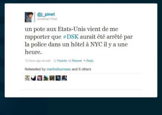 #DSK sur Tweeter : le coeur net