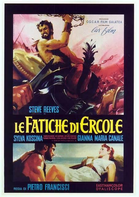 Les Travaux d'Hercule - Le Fatche Di Ercole, Pietro Francisi (1958) Les Travaux d'Hercule - Le Fatche Di Ercole, Pietro Francisi (1958)
