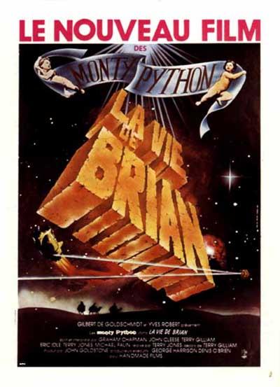 Affiche de 'Monty Python, la vie de Brian'