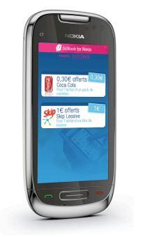 airtag Une carte de fidélité NFC en peer to peer sur le Nokia C7