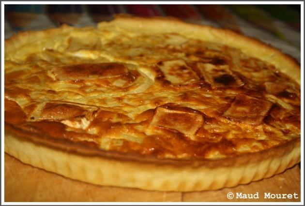 Recette – Tarte à l’oignon et au brie