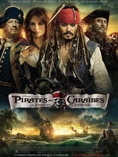 Critique cinéma: Pirates des Caraïbes: La Fontaine de Jouvence