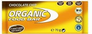 Barre énergétique Organic Food Bar Chocolate Chip