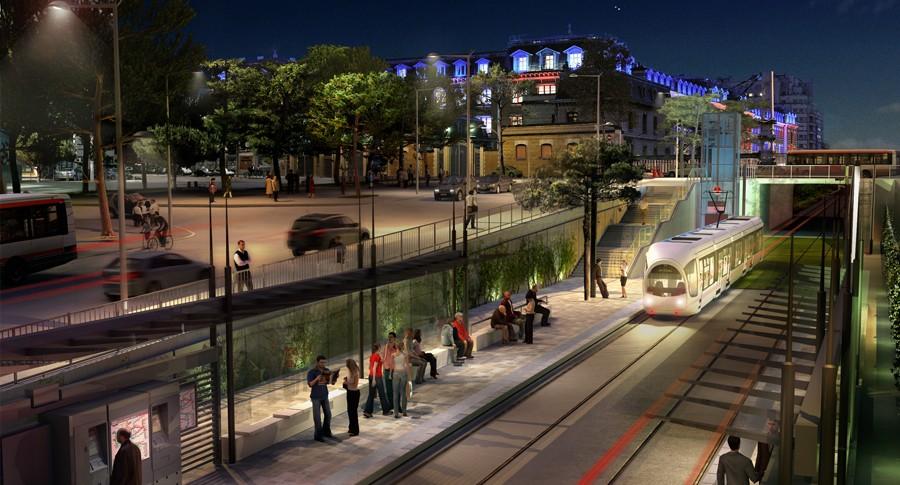 Le Tram T4 Permettra de relier les deux Campus de la Manufacture des Tabacs et de la DOUA