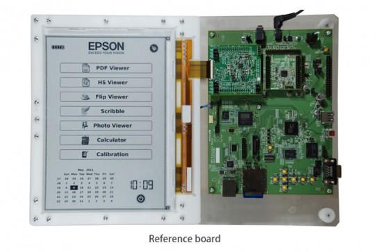 Epson E Ink epaper 540x363 Un ePaper à la résolution impressionnante chez Epson et E Ink