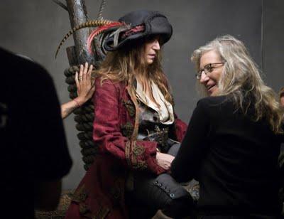 Disney Dream Portraits by Annie Leibovitz : Johnny Depp & Patti Smith