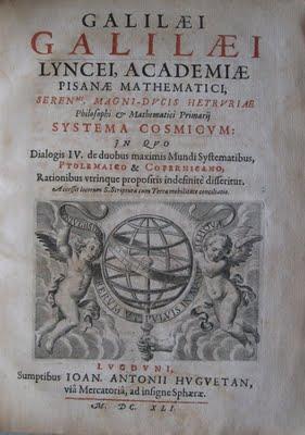 Bibliophilie et Sciences: et pourtant elle tourne... ou les ouvrages de Galilée