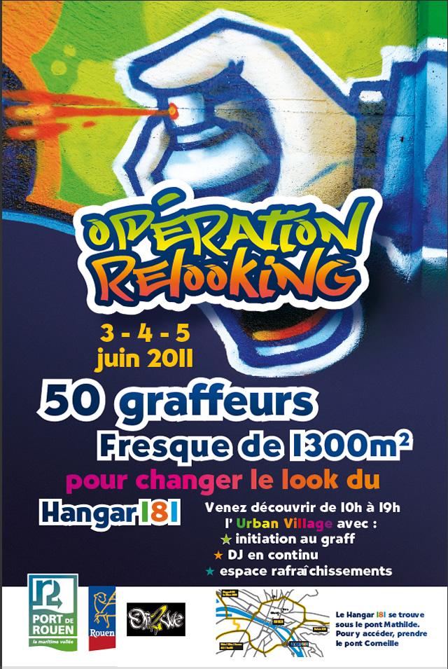 Operation relooking Hangar 181 de Rouen