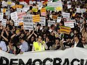 Revolution Epagne, "indignés" Madrid Barcelone