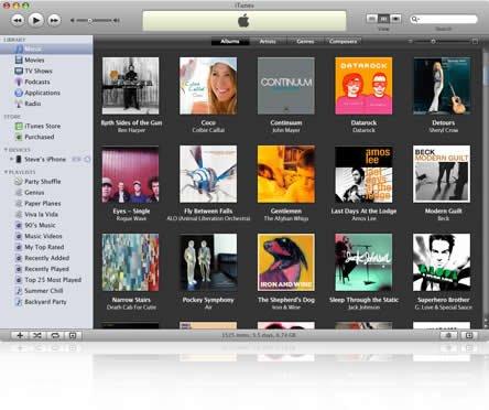 itunes 02 Changer de bibliothèque sur iTunes ou iPhotos