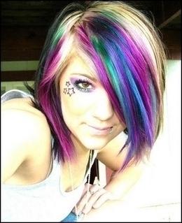 Good as... cheveux arc en ciel rainbow