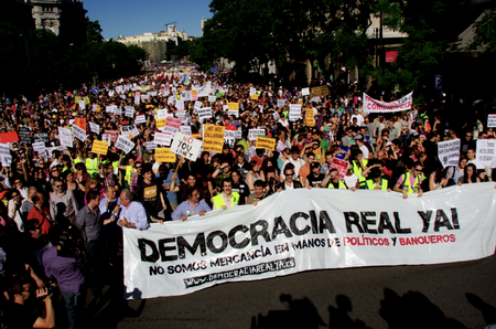Manifeste du collectif espagnol Democracia Real Ya