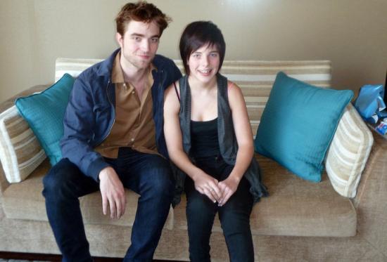 Robert Pattinson exauce le voeux d'une jeune demoiselle
