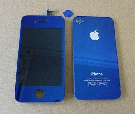iPhone 4 Bleu Métal LiPhone 4 en bleu ca vous tente?