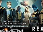 X-Men projection Trilogie Avant-Première Grand
