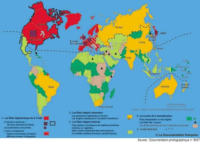 Nouveaux Regards Cartographiques Sur La Mondialisation